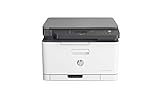 HP Color Laser 178nwg Multifunktions-Farblaserdrucker (Drucker, Scanner, Kopierer, WLAN, Airprint), weiß-grau, 3-in-1