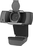 SPEEDLINK RECIT HD Webcam hochauflösende Kamera, integriertes Mikrofon, universelle Halterung, schwarz