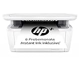 HP Laserjet M140we Multifunktions-Laserdrucker, Monolaser (HP+, Drucker Scanner, Kopierer, Duplex-Druck, DIN A4, WLAN, Airprint, Schwarz-weiß-Drucker) inklusive 6 Probemonate HP Instant Ink