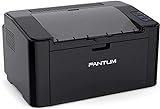 PANTUM P2500W Kabelloser Monochrom-Laserdrucker (Wi-Fi, Airprint, 22 Seiten pro Minute)
