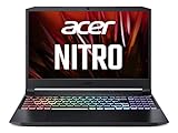 Acer Nitro 5 (AN515-57-930S) Gaming Laptop | 15,6 FHD 144Hz Display | Intel Core i9-11900H | 16 GB RAM | 512 GB SDD | NVIDIA GeForce RTX 3060 | Windows 11 | QWERTZ Tastatur | schwarzrot