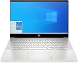 HP ENVY 15-ep1096ng (15,6 Zoll / FHD IPS Touch) Laptop (Intel Core i9-11900H, 16GB DDR4, 1TB SSD, NVIDIA GeForce RTX 3070 8GB, Windows 10, Fingerprintleser, QWERTZ) Silber