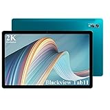 Blackview Tab11 Gaming Tablet PC 10.36 Zoll 2K FHD+ Display, 8GB/128GB Speicher T618 Octa Core Processor, Andorid 11 Tablet mit 6580 mAh, Tablet LTE Dual 4G, 5G WiFi,Zwei Lautsprecher, Widevine L1