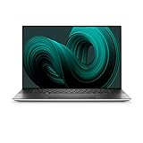 Dell XPS 17 9710 43,2 cm (17.0 Zoll UHD+) Laptop (Intel Core i9-11900H, 16GB RAM, 1TB SSD, NVIDIA GeForce RTX 3060, Touchscreen, Win11 Home Notebook) Platinum Silver