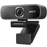 Anker PowerConf C302 Smart Full HD 2K Webcam, USB-C Webkamera mit Mikrofon für PC, Geräuschunterdrückung, Framing & Autofokus mit KI, Individuelles FoV, HDR, 30 FPS, Lichtkorrektur für Konferenzen