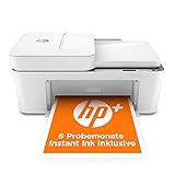 HP DeskJet 4120e Multifunktionsdrucker (HP+, Drucker, Kopierer, Scanner, mobiler Faxversand, WLAN, Airprint) inklusive 6 Monate Instant Ink