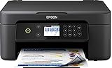 Epson Expression Home XP-4100 3-in-1-Tintenstrahl-Multifunktionsgerät, Drucker (Scanner, Kopierer, WiFi, Einzelpatronen, Duplex, 6,1 cm Display) Amazon Dash Replenishment-fähig, schwarz