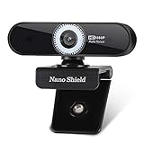 Auto Focus Webcam 1080P, N920 Web Camera Noise Cancelling Microphone, Skype Web Cam Full HD for PC Laptop Computer, USB Pl.
