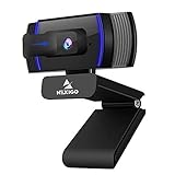 NexiGo N930AF Autofokus 1080P Webcam mit Software, Stereo Mikrofon and Abdeckung, USB Computer Web Kamera, für Streamen von Online-Kursen, Kompatibel mit Zoom/Skype/Teams, PC Mac Laptop Desktop