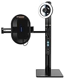 Marantz Professional Turret - Komplettes Podcast System mit Full HD Webcam, USB-Kondensatormikrofon mit Pop-Filter, dimmbarem LED-Lichtring und internem USB-Hub