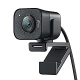 Logitech StreamCam - Livestream-Webcam für Youtube und Twitch, Full HD 1080p, 60 FPS, USB-C Anschluss, Gesichtserkennung durch Künstliche Intelligenz, Autofokus, vertikales Video - Dunkelgrau