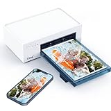 Fotodrucker Smartphone, Liene 10X15 WiFi Sofortbilddrucker für PC/iPhone/Andriod, Tintenpatronen und 20 Fotopapiers enthalten, Farbsublimationsdruck, 300DPI, Mobiler Drucker für den Heimgebrauch