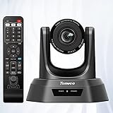 Tenveo NV20AS Videokonferenzkamera, Webcam Full HD 1080p 60fps mit Fernbedienung, USB-HDMI-SDI Webkamera mit 20X optischem Zoom für Skype/Zoom Meetings und Live Tik Tok